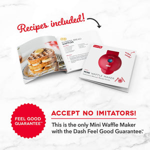Dash Mini Maker: The Mini Waffle Maker Machine for Individual Waffles, Paninis, Hash browns, &…